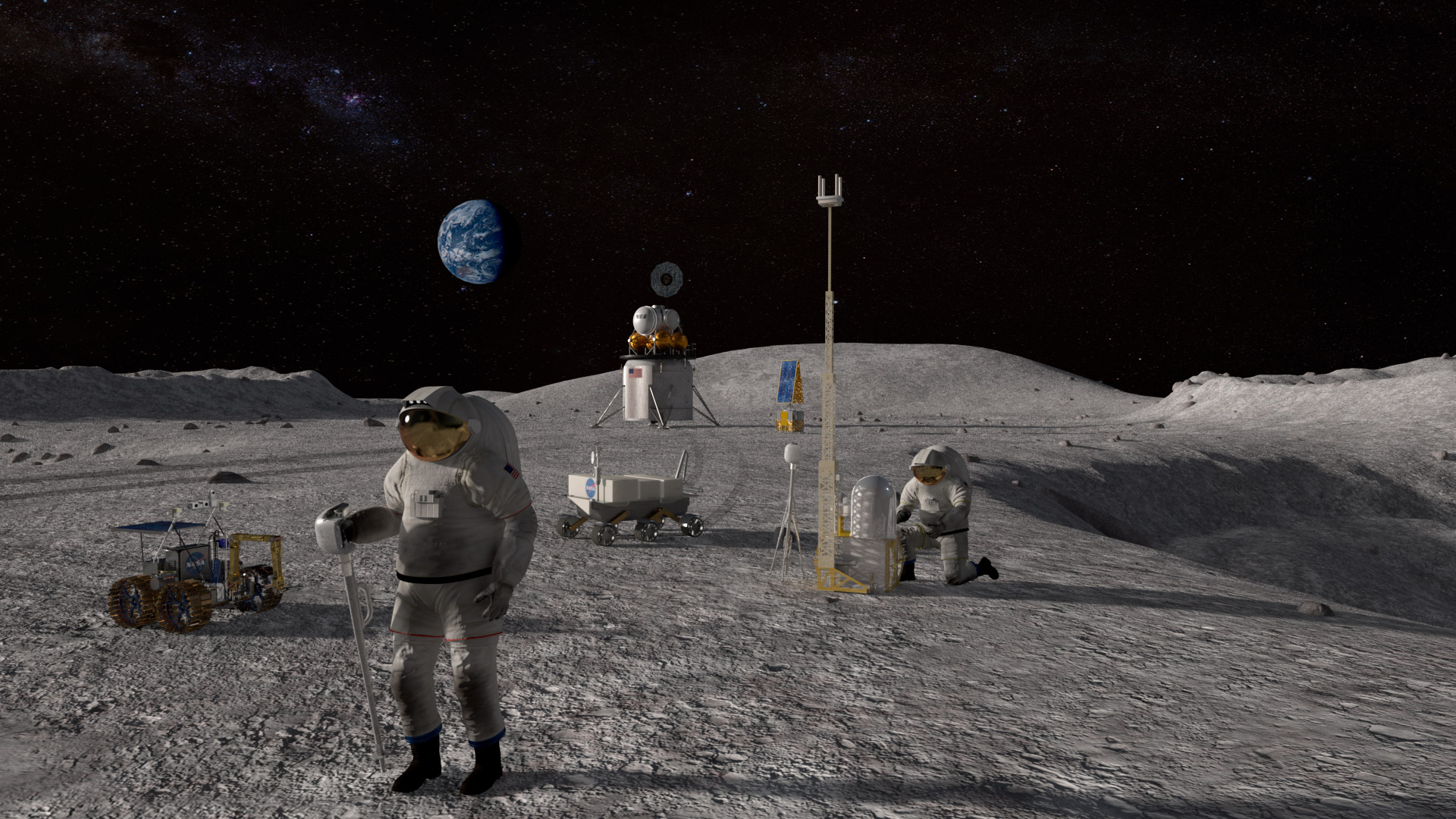 Пилотируемый полет на луну. Artemis NASA Лунная база. Экспедиция на луну.